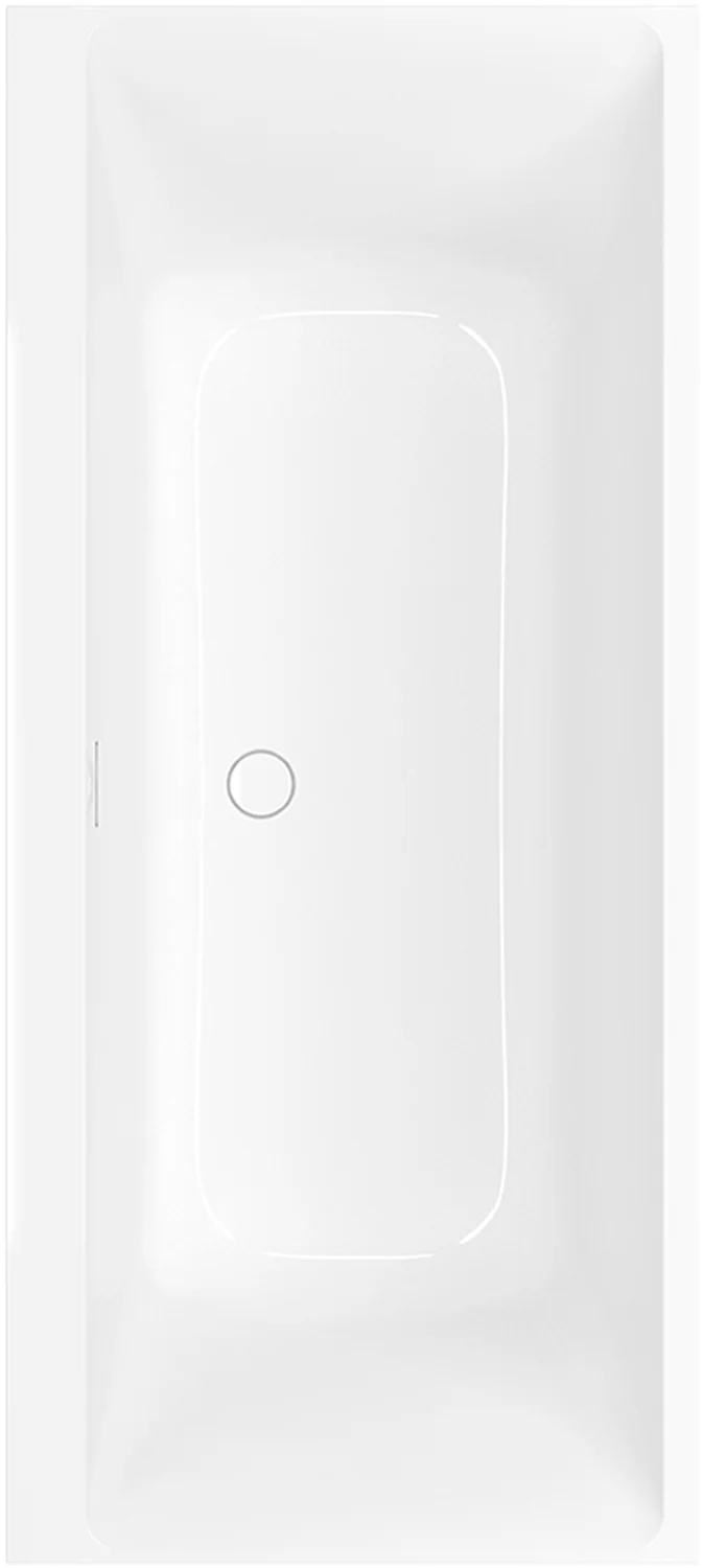 Villeroy & Boch Subway 3.0 Badewanne Rechteck, 1800x800x480mm, Duo, Weiß Alpin