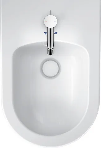 Duravit Wand-Bidet „White Tulip“, Befestigung sichtbar 37 × 54 × 31,5 cm