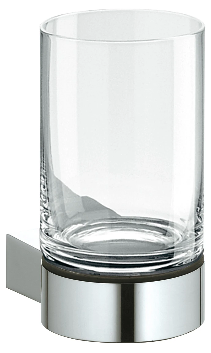 Plan 14950019000 Glashalter mit Echtkristall-Glas verchromt Plan 14950019000 Glashalter mit Echtkristall-Glas verchromt