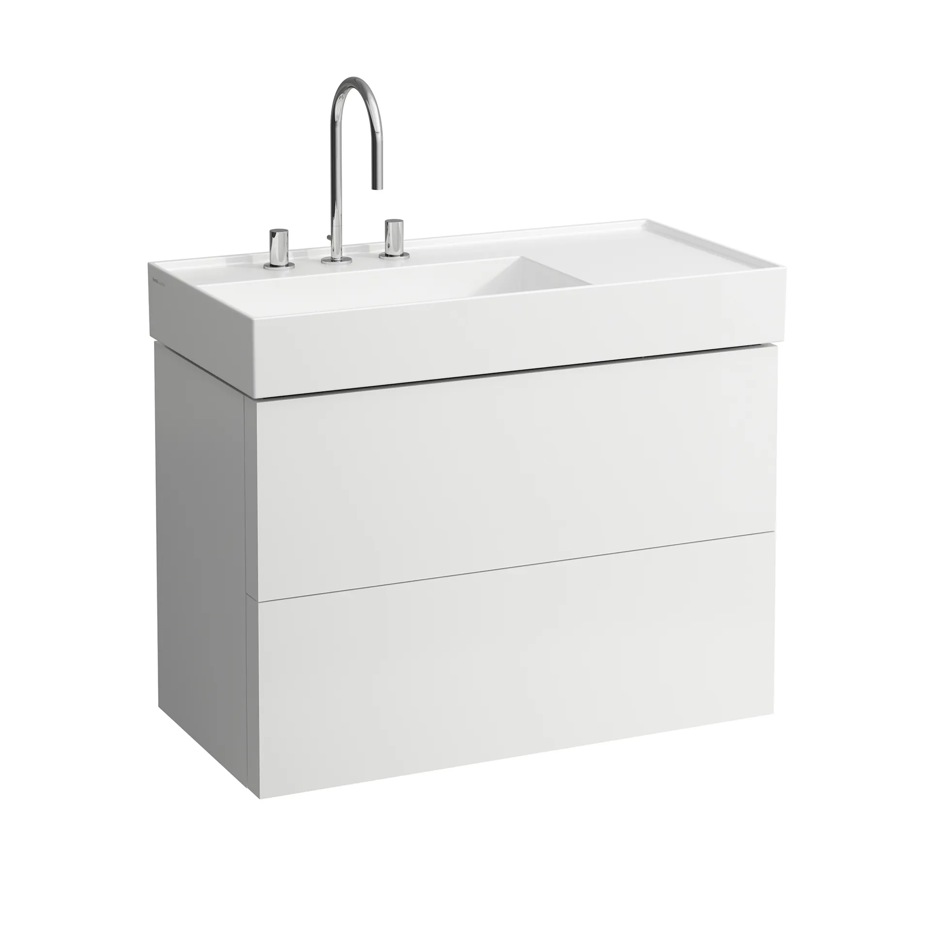 Laufen Waschtischunterbau „Kartell“ 450 × 600 × 880 mm Weiß matt