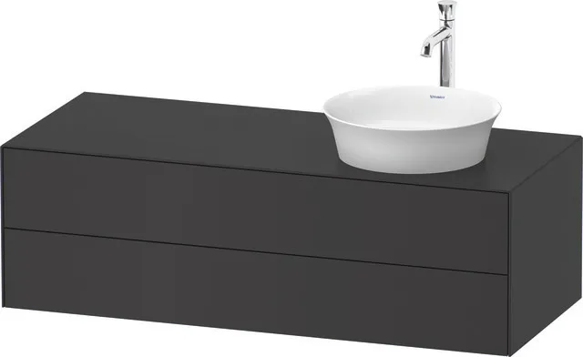 Duravit Waschtischunterschrank wandhängend „White Tulip“ 130 × 40,8 × 55 cm Duravit Waschtischunterschrank wandhängend „White Tulip“ 130 × 40,8 × 55 cm