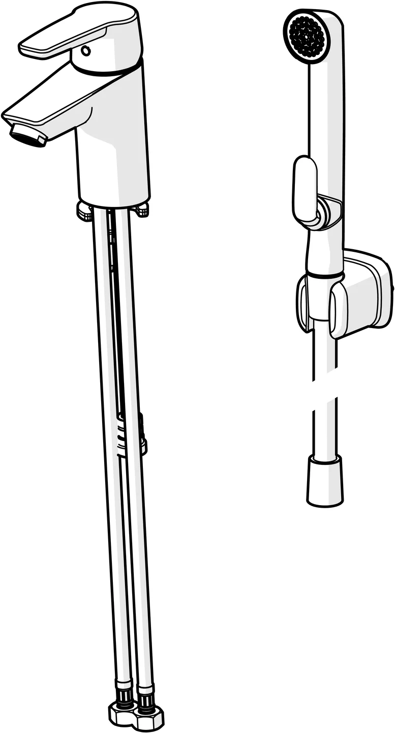 HansaPOLO Waschtischarmatur HansaPOLO 2017 Einhebelmischer Chrom DN15 103 mm HansaPOLO Waschtischarmatur HansaPOLO 2017 Einhebelmischer Chrom DN15 103 mm