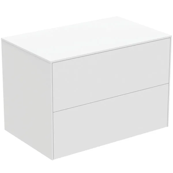 Ideal Standard Waschtischunterschrank „Conca“ 80,2 × 55 × 50,5 cm Weiß matt lackiert
