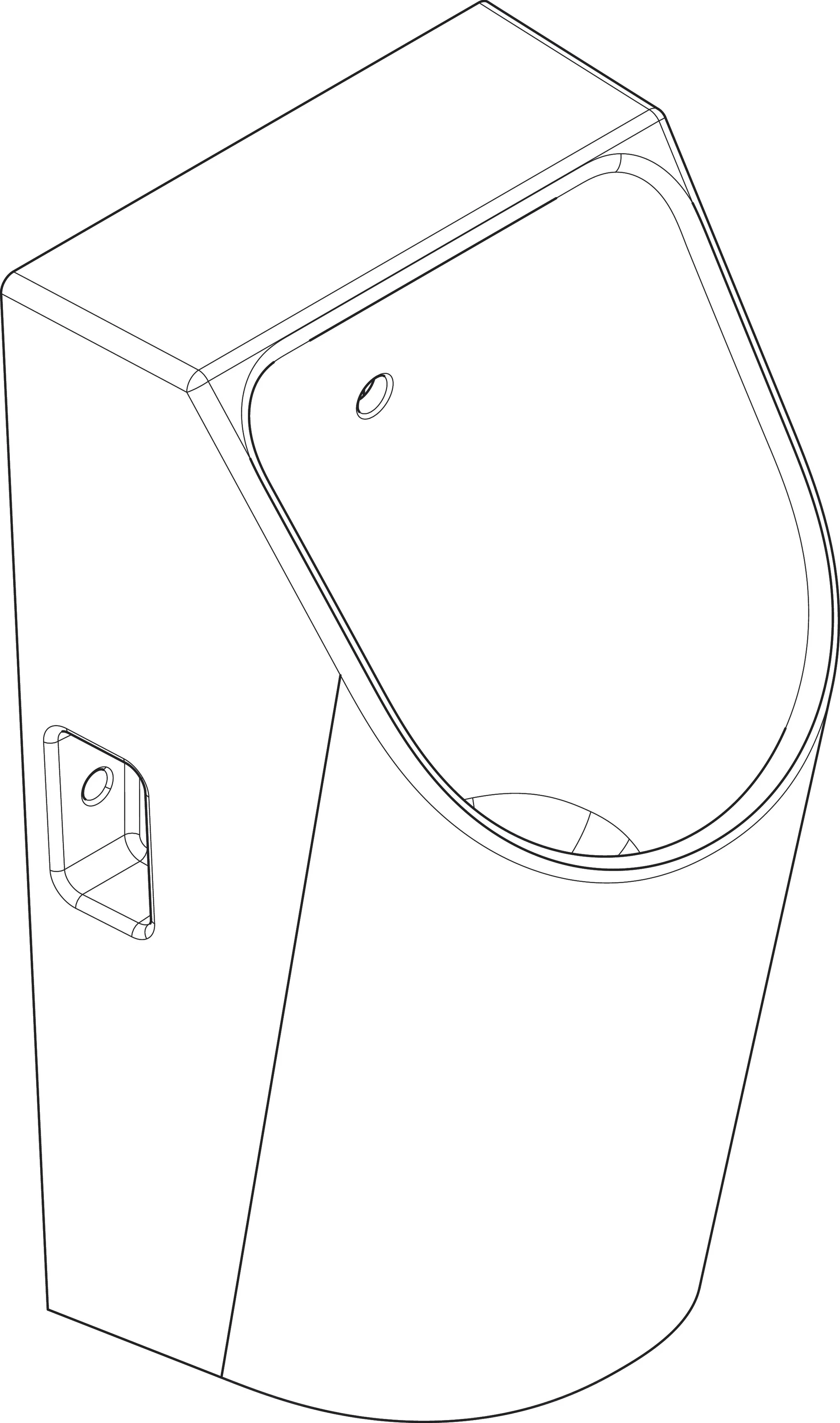 Hansgrohe EluPura Original S Urinal, Keramik, glänzend, Zulauf von hinten, Ablauf spülrandlos, Wandanschluss G 1/2, inkl. Schallschutzmatte und Siphon Hansgrohe EluPura Original S Urinal, Keramik, glänzend, Zulauf von hinten, Ablauf spülrandlos, Wandanschluss G 1/2, inkl. Schallschutzmatte und Siphon
