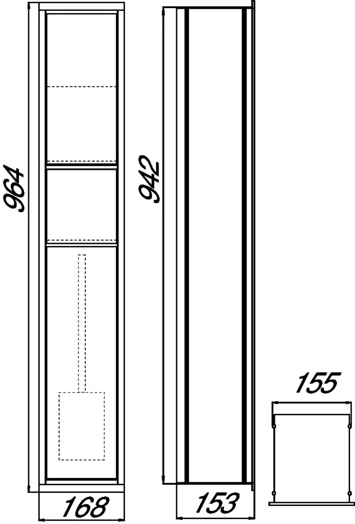 WC-Modul, chrom / schwarz asis 150 Unterputz, 964 mm, Doppelfach mit Boden mit Papierhalter, mit Bürstengarnitur ohne Einbaurahmen WC-Modul, chrom / schwarz asis 150 Unterputz, 964 mm, Doppelfach mit Boden mit Papierhalter, mit Bürstengarnitur ohne Einbaurahmen
