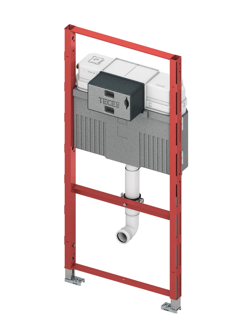 TECEprofil WC-Modul mit Uni-Spülkasten für Kinder-Stand-WC, Bauhöhe 1120 mm