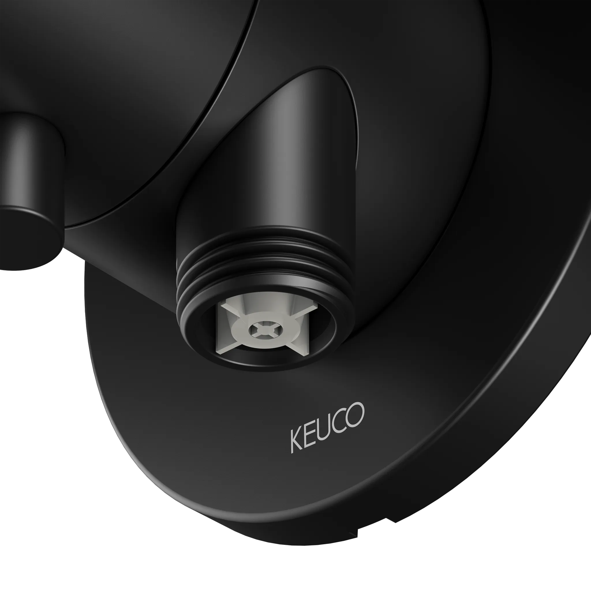 KEUCO IXMO Ab- und Umstellventil Unterputz für 2 Verbraucher mit Schlauchanschluss schwarz matt KEUCO IXMO Ab- und Umstellventil Unterputz für 2 Verbraucher mit Schlauchanschluss schwarz matt
