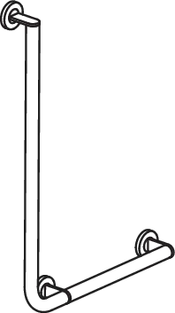 HEWI Haltegriff Ausführung rechts „System 900“ in Dunkelgrau tiefmatt HEWI Haltegriff Ausführung rechts „System 900“ in Dunkelgrau tiefmatt