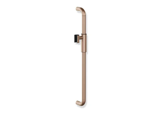 HEWI Brausehalterstange Serie 480, PVD beschichtet, Achsmaß 600 mm, Durchmesser 25 mm, Farbe Kupfer gebürstet HEWI Brausehalterstange Serie 480, PVD beschichtet, Achsmaß 600 mm, Durchmesser 25 mm, Farbe Kupfer gebürstet