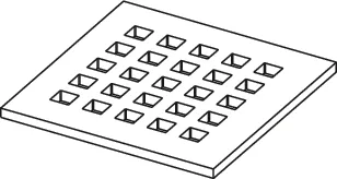 drainpoint S Designrost ″quadratum″ Edelstahl, 150 mm drainpoint S Designrost ″quadratum″ Edelstahl, 150 mm