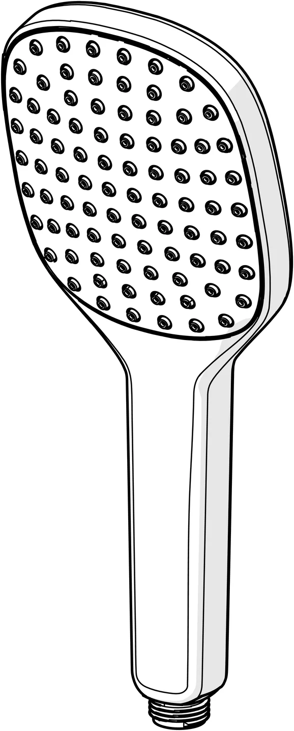 HansaACTIVEJET Style Handbrause 8431 1-strahlig Chrom HansaACTIVEJET Style Handbrause 8431 1-strahlig Chrom