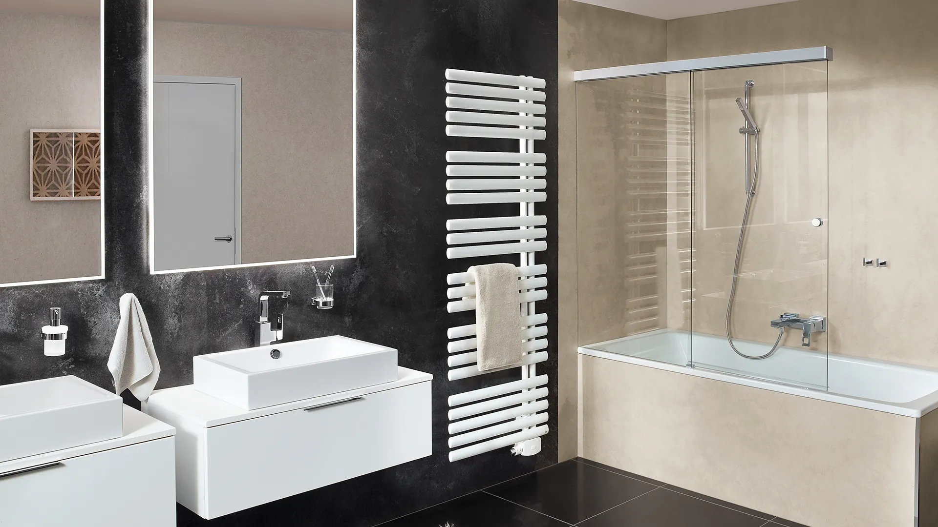 BEMM Ellipsis B BEL-H1255x053x0600, wendbar, Dunkelbraun