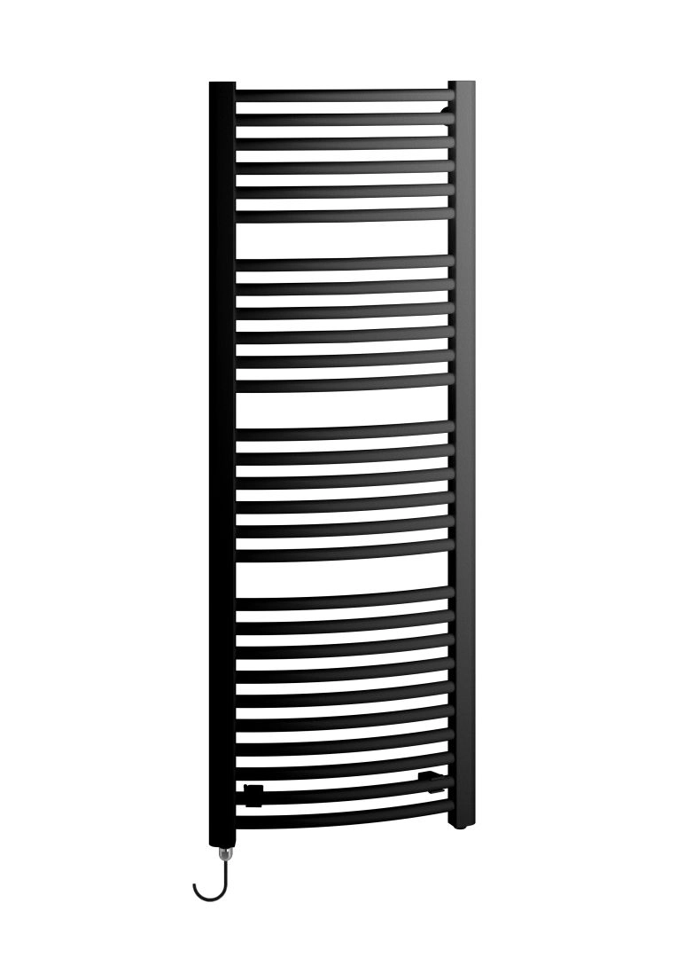 Kermi Elektroheizkörper „Basic®-50 R-E“ 89,9 × 117,2 cm in Schwarz Soft