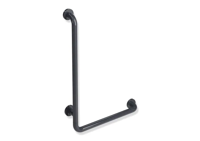 HEWI Winkelgriff der Serie 801, anthrazitgrau