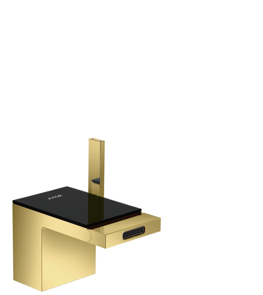 Hansgrohe AXOR MyEdition Platte 117 mm Glas schwarz abnehmbar