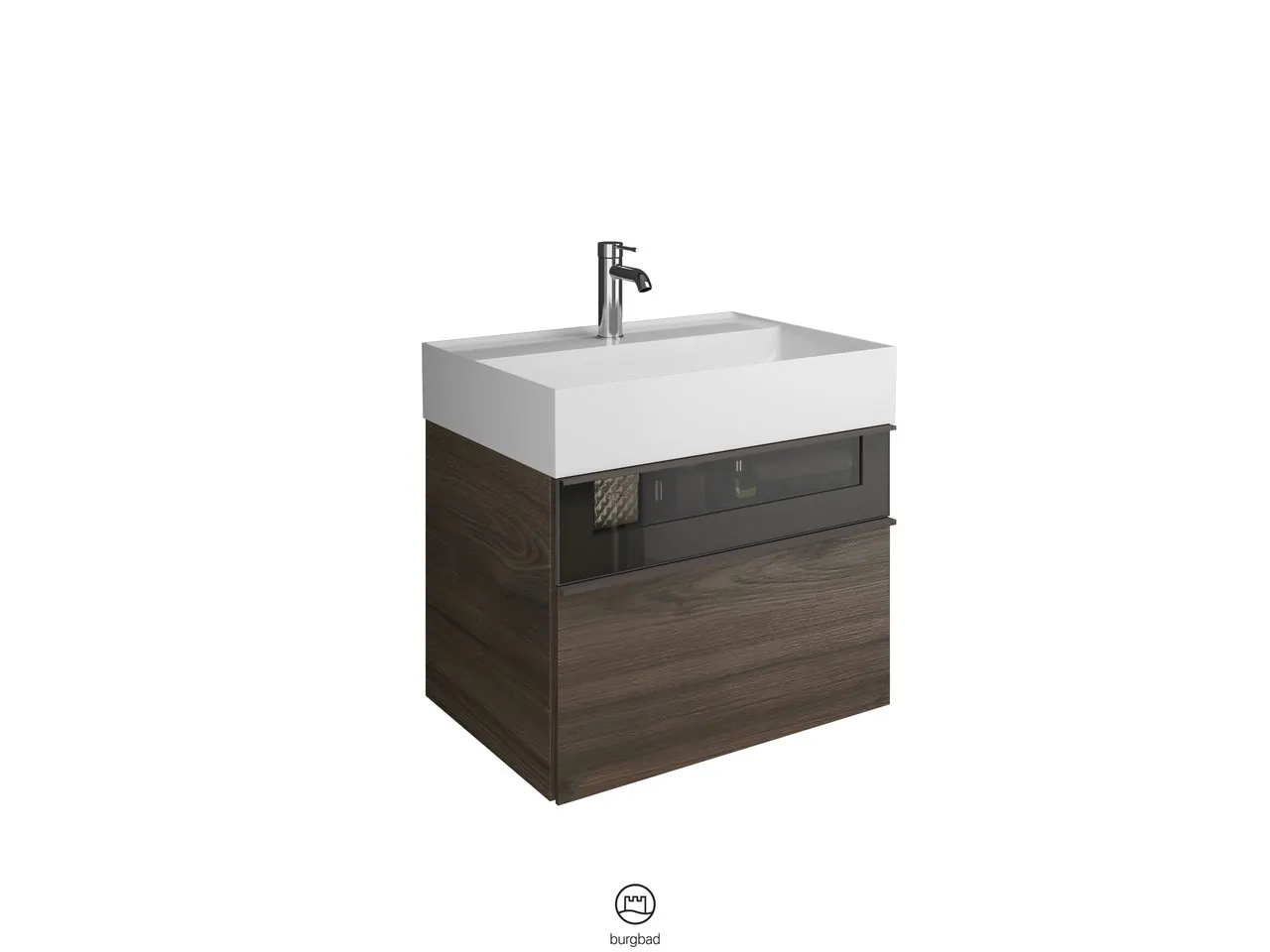 burgbad Badmöbelset „Yumo“ in Tectona Dekor Zimt burgbad Badmöbelset „Yumo“ in Tectona Dekor Zimt