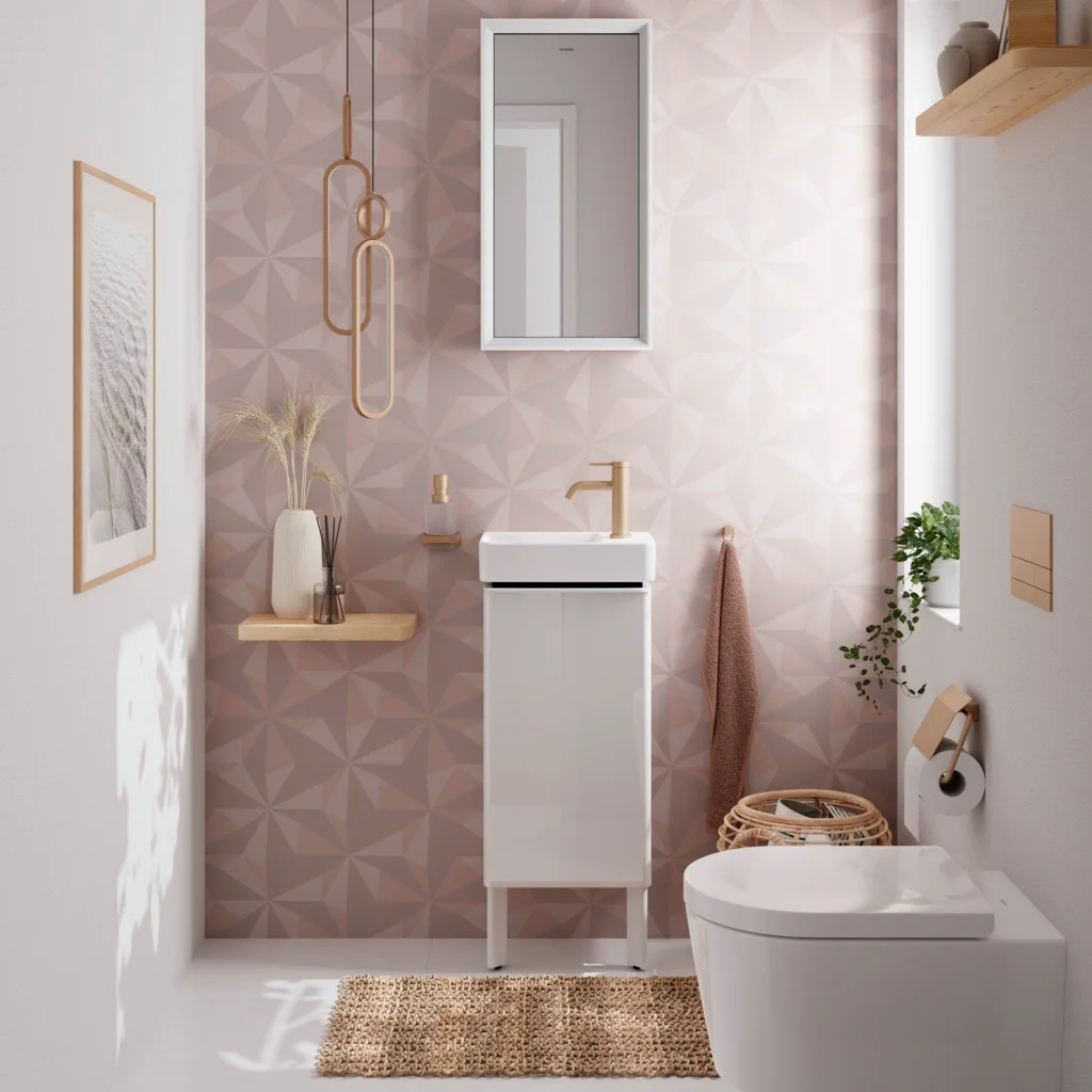 Hansgrohe Xarita E Spiegel 360/50 mit LED-Beleuchtung, IR-Sensor, Mattweiß