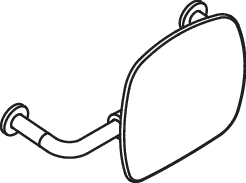 Rückenstütze BS Fb 90, WA 230mm Wandmontage reinweiß Rückenstütze BS Fb 90, WA 230mm Wandmontage reinweiß