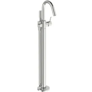 freistehende Badewannenarmatur Joy mit Stick-Handbrause Ausladung 190mm Brushed Gold freistehende Badewannenarmatur Joy mit Stick-Handbrause Ausladung 190mm Brushed Gold