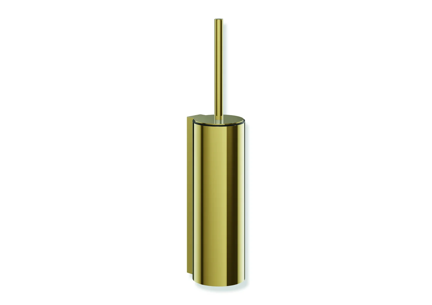 HEWI WC-Bürstengarnitur System 900, PVD gold glänzend, Wandmontage, 438 mm hoch, 106 mm tief HEWI WC-Bürstengarnitur System 900, PVD gold glänzend, Wandmontage, 438 mm hoch, 106 mm tief