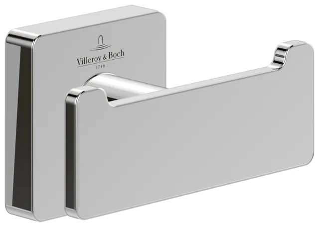 Villeroy & Boch Handtuchhaken „Elements-Striking“ in chrom, Befestigung verdeckt