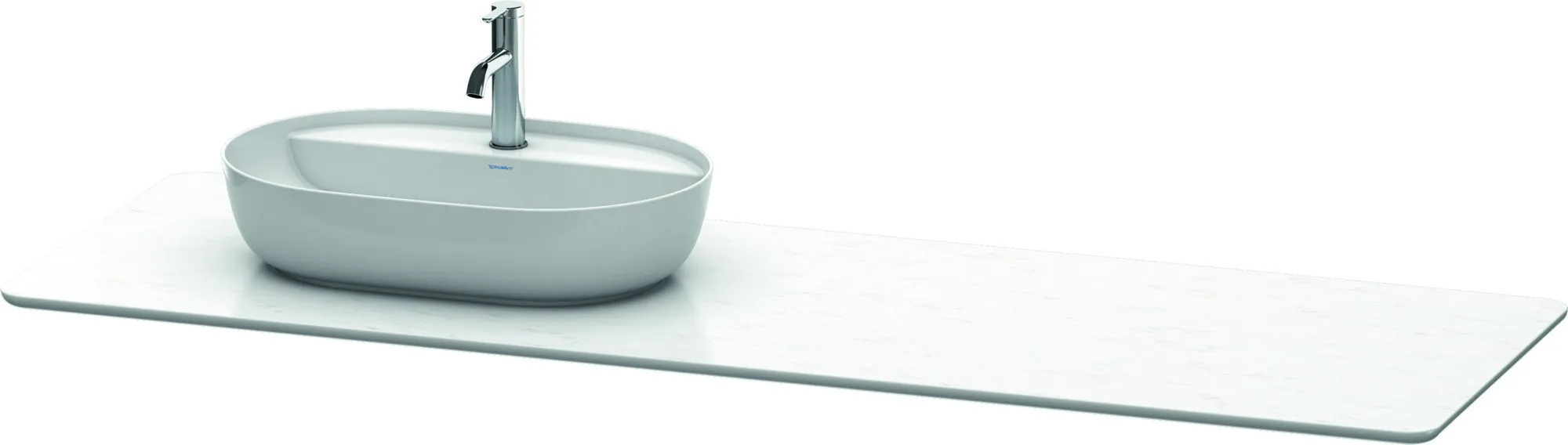 Duravit Konsole „Luv“ in Weiß Struktur