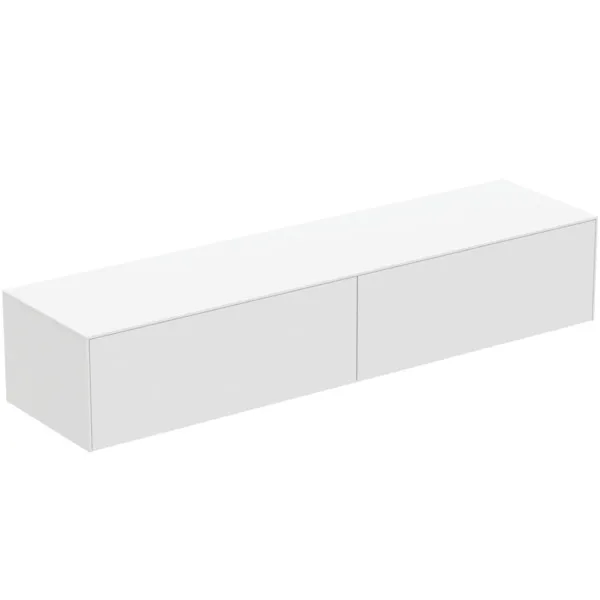 Ideal Standard Waschtischunterschrank „Conca“ 198,7 × 37 × 50,5 cm Weiß matt lackiert