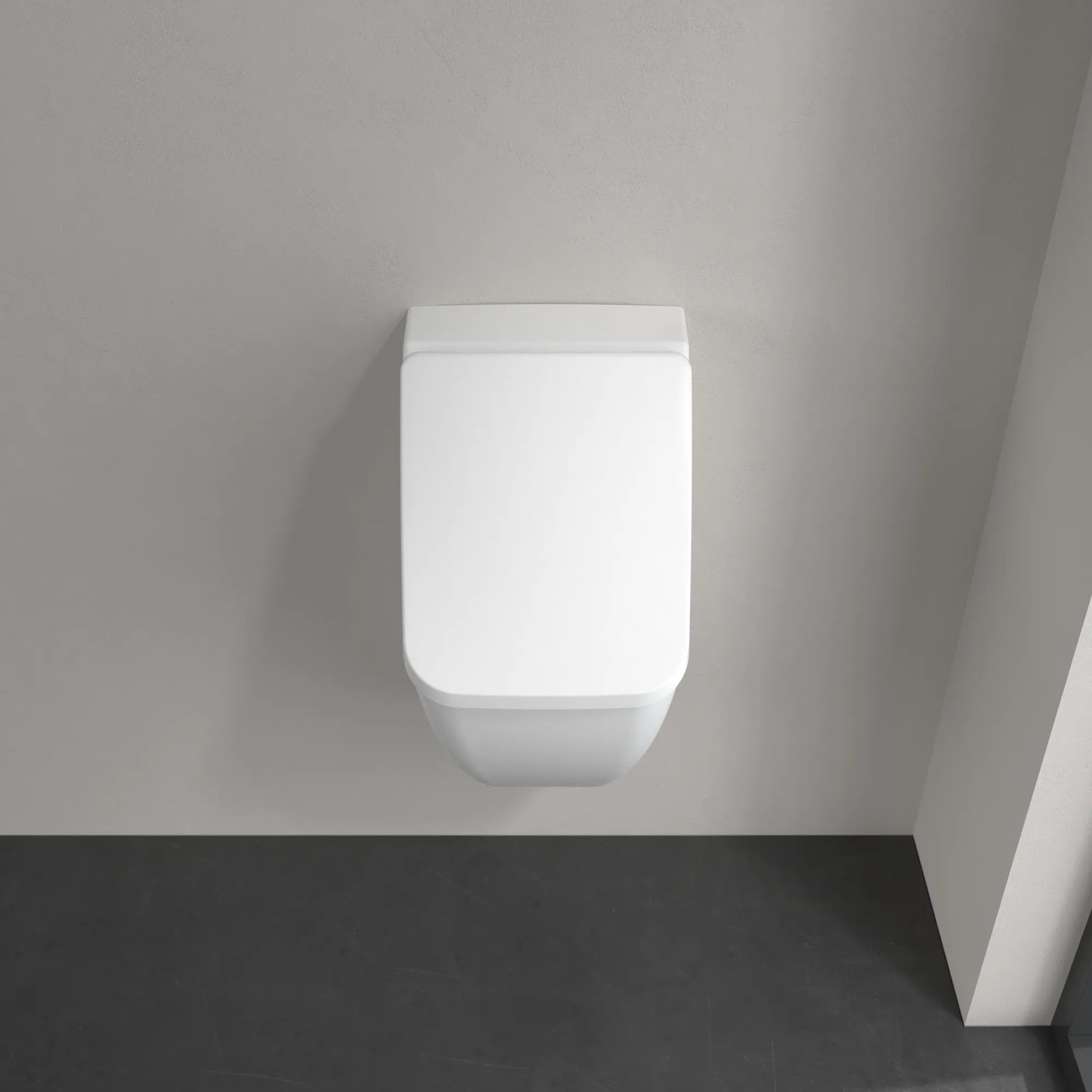 Villeroy & Boch Absaug-Urinal Venticello 5504R1, 285x320 mm, Höhe 545 mm, Stone White CeramicPlus, Wandmontage mit Deckel Villeroy & Boch Absaug-Urinal Venticello 5504R1, 285x320 mm, Höhe 545 mm, Stone White CeramicPlus, Wandmontage mit Deckel