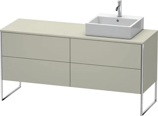 Duravit Waschtischunterschrank bodenstehend „XSquare“ 160 × 77,8 × 54,8 cm