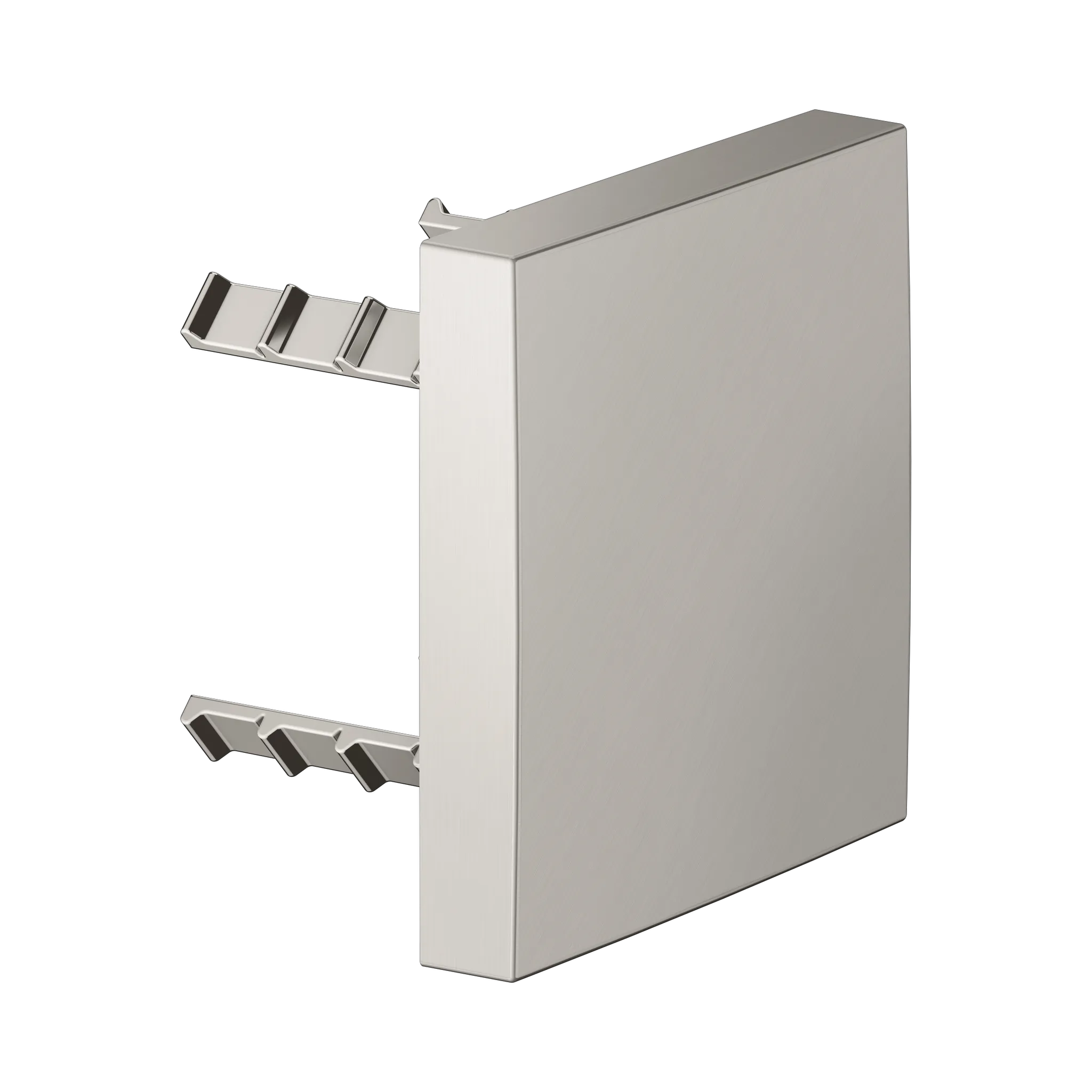 Arm.-Zub. 59949050002 Abdeckblende für Rohrunterbrecher (eckig) 90 x 90 mm Nickel gebürstet Arm.-Zub. 59949050002 Abdeckblende für Rohrunterbrecher (eckig) 90 x 90 mm Nickel gebürstet
