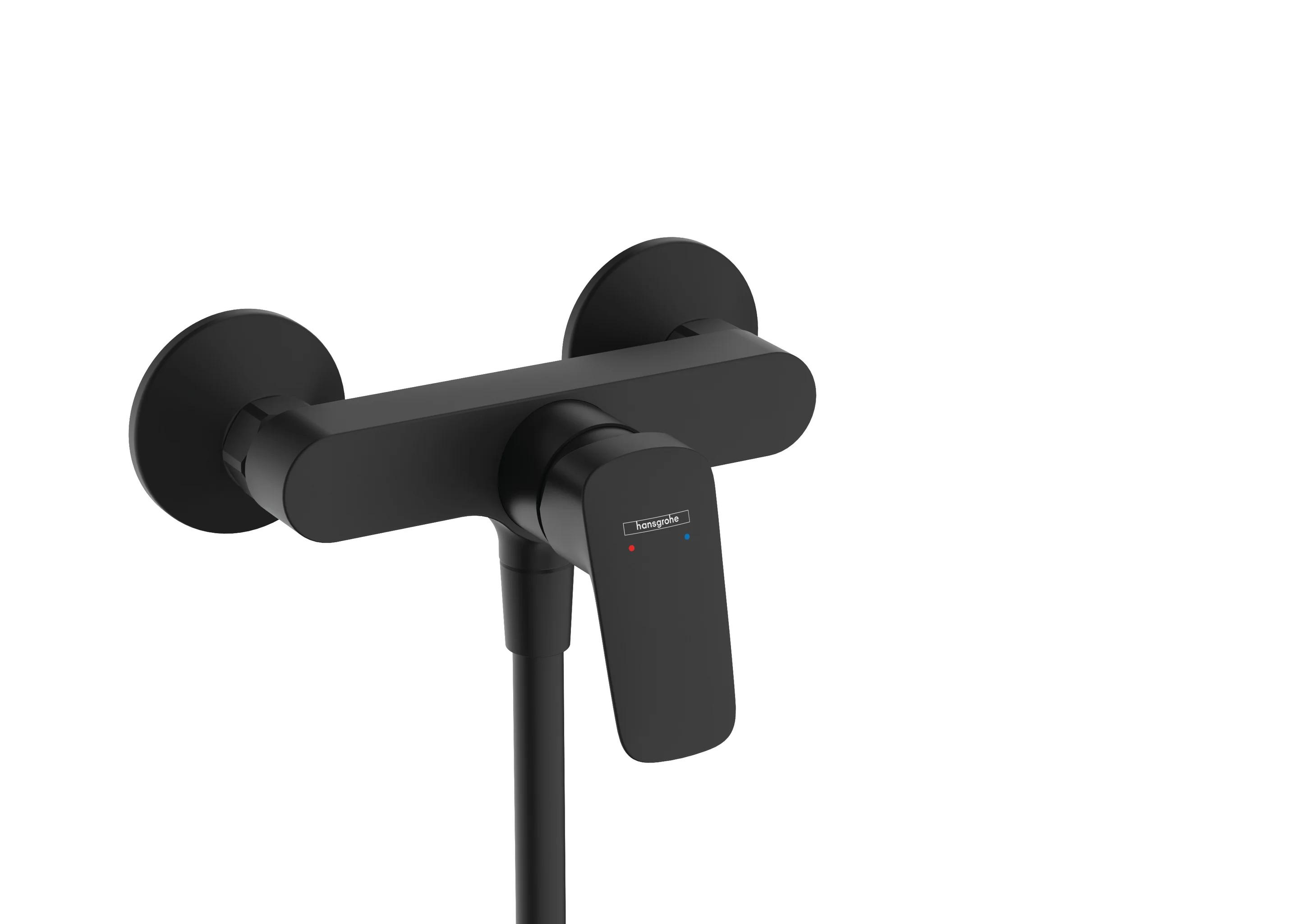 Hansgrohe Logis Einhebel-Brausemischer Aufputz Chrom, 150 ± 12 mm, max. Durchfluss 28 l/min, Keramikmischsystem, einstellbare Temperaturbegrenzung