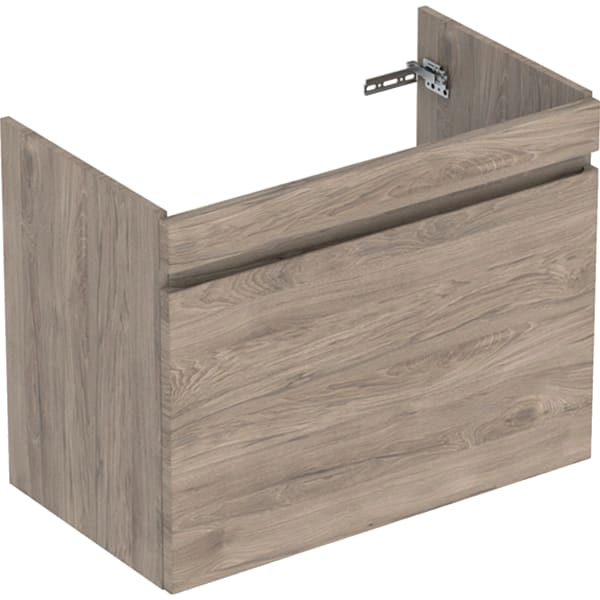 Geberit Waschtischunterschrank „Renova Plan“ Nussbaum hickory / Melamin Holzstruktur Geberit Waschtischunterschrank „Renova Plan“ Nussbaum hickory / Melamin Holzstruktur