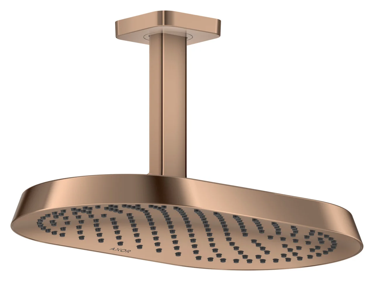 Hansgrohe AXOR ShowerSphere Kopfbrause 370/220 mm, 1-Jet mit Deckenanschluss PRG, Polished Red Gold Hansgrohe AXOR ShowerSphere Kopfbrause 370/220 mm, 1-Jet mit Deckenanschluss PRG, Polished Red Gold