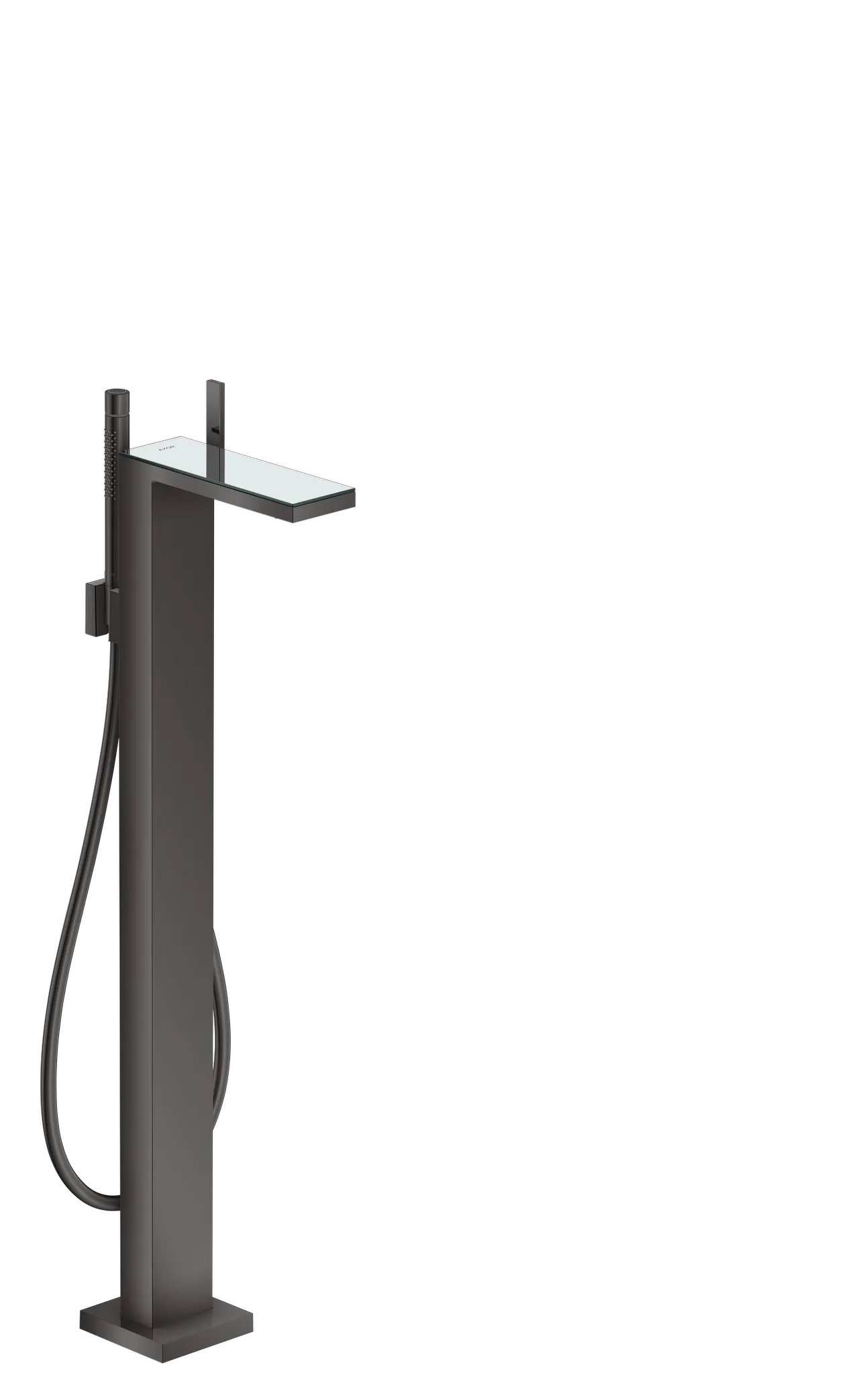 Hansgrohe AXOR MyEdition Mischer mit Platte 245 Glas, abnehmbar Hansgrohe AXOR MyEdition Mischer mit Platte 245 Glas, abnehmbar