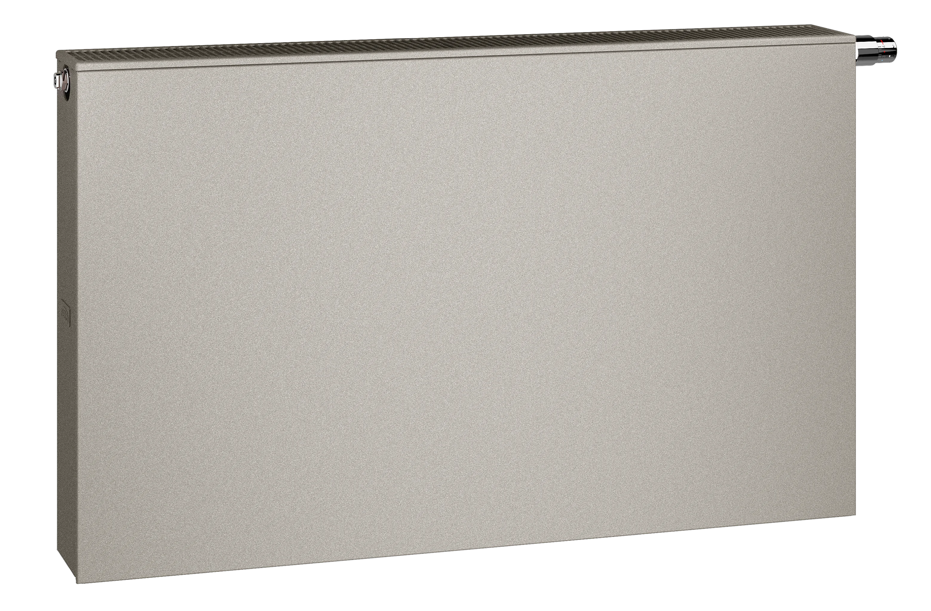 Flachheizkörper therm-x2 Plan-Vmulti Hygiene Typ 30, HxLxT: 305x1005x157 mm, Farbe: Weiß RAL 9016 seidenglanz, 10 bar, Abdeckung: ohne, Wärmeleistung 75/65-20: 780 Watt, Bohrkonsole