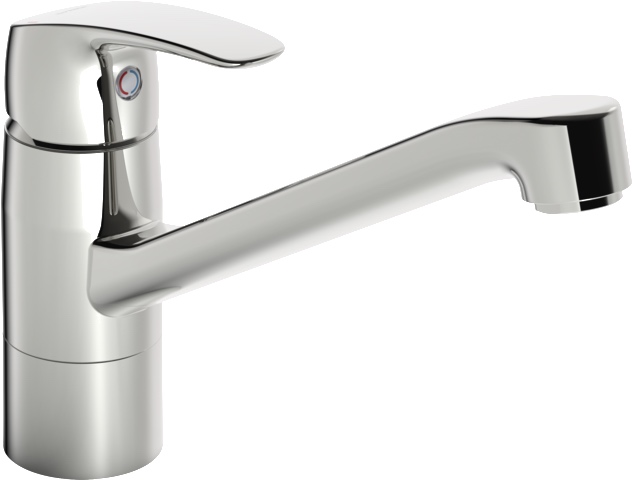 HA Einhebelmischer Küchenarmatur, Niederdruck HANSAPINTO 4538 Ausladung 213 mm DN15 Chrom