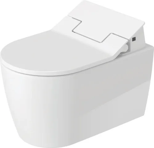 Duravit Wand-WC ME by Starck, 570 mm, weiß Hochglanz, rimless, Durafix, SensoWash-kompatibel Duravit Wand-WC ME by Starck, 570 mm, weiß Hochglanz, rimless, Durafix, SensoWash-kompatibel