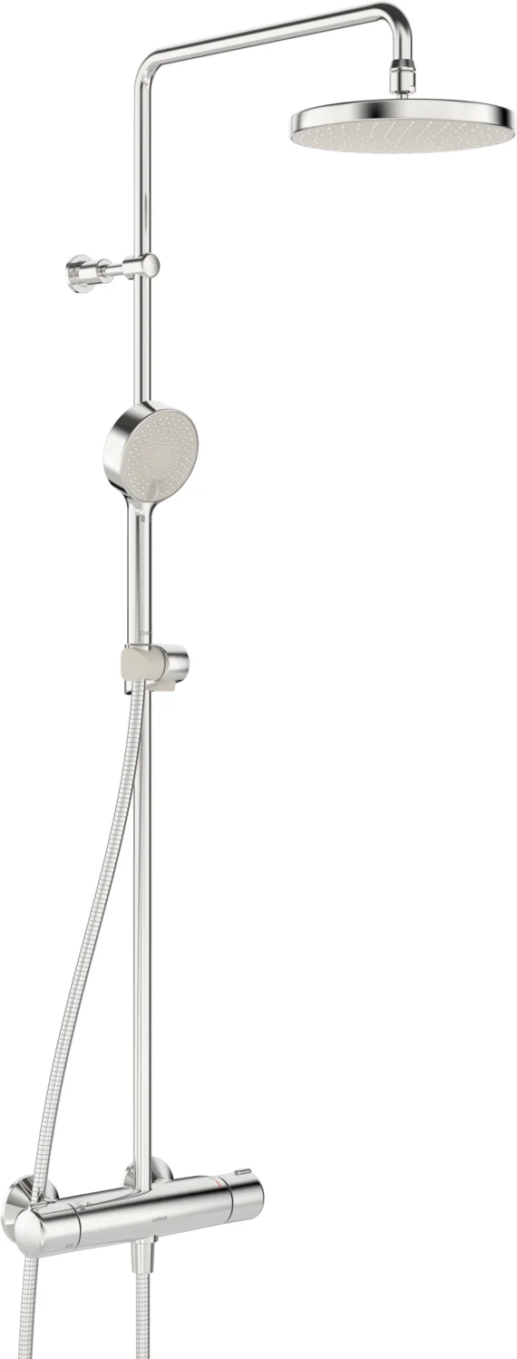 HansaMICRA Regenbrause-Duscharmatur HansaMICRA ECO 4435 3-strahlig DN15 Chrom HansaMICRA Regenbrause-Duscharmatur HansaMICRA ECO 4435 3-strahlig DN15 Chrom