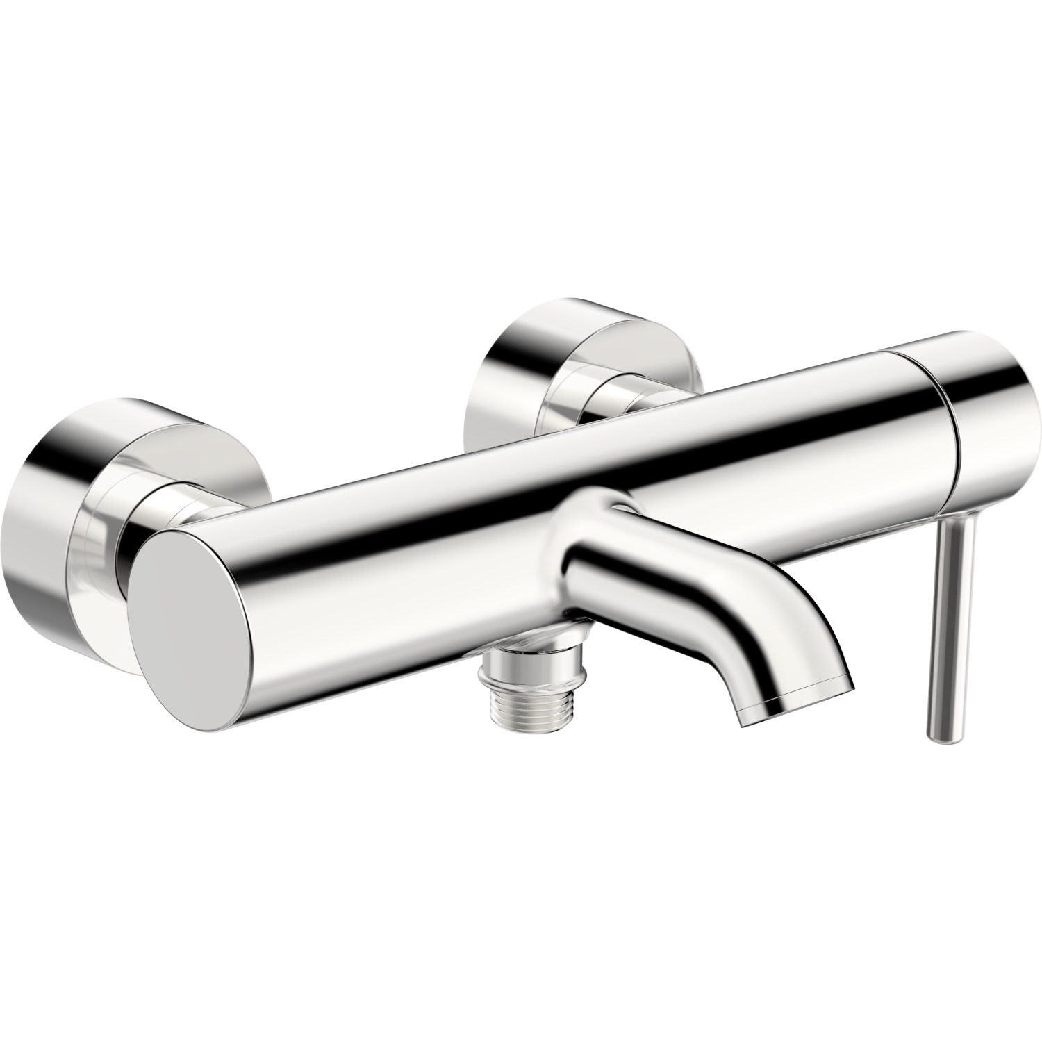 HansaVANTIS Style EHM Wannenfüll- und Brausebatterie Chrom 168 mm HansaVANTIS Style EHM Wannenfüll- und Brausebatterie Chrom 168 mm