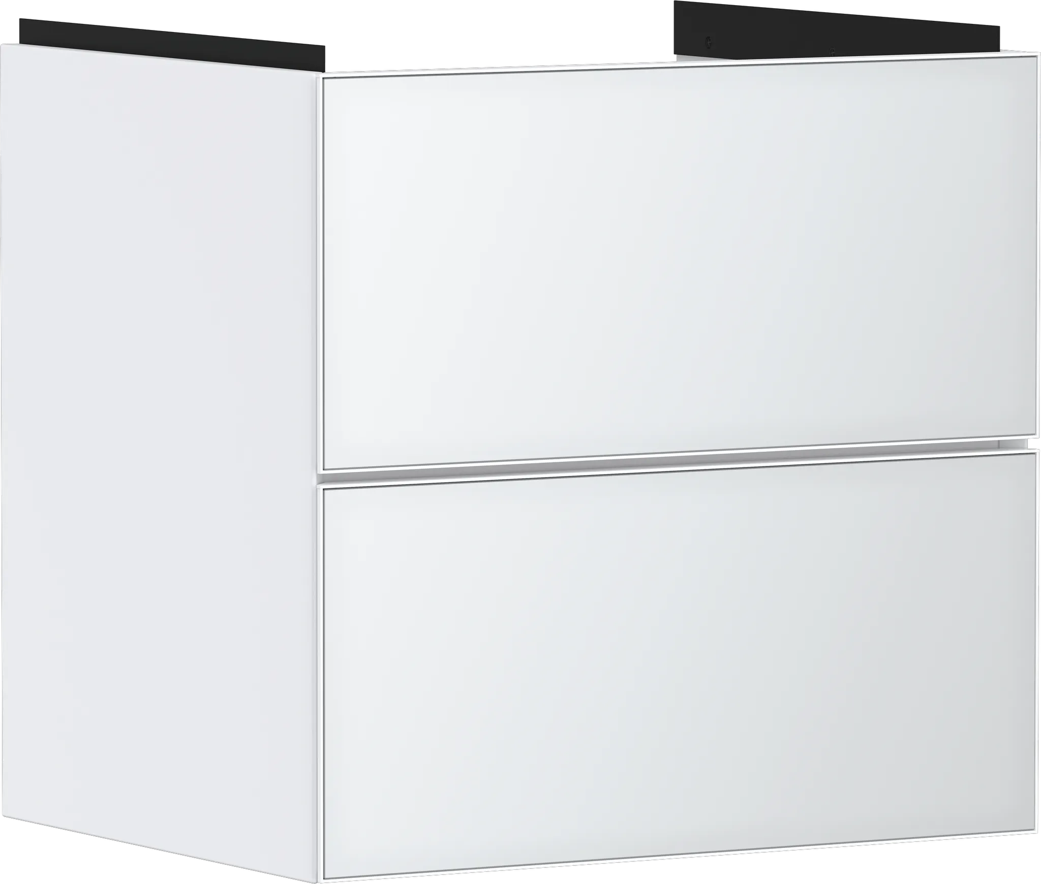 Hansgrohe Xevolos E Waschtischunterschrank Mattweiß 580⁄475 mit 2 Schubkästen Hansgrohe Xevolos E Waschtischunterschrank Mattweiß 580⁄475 mit 2 Schubkästen