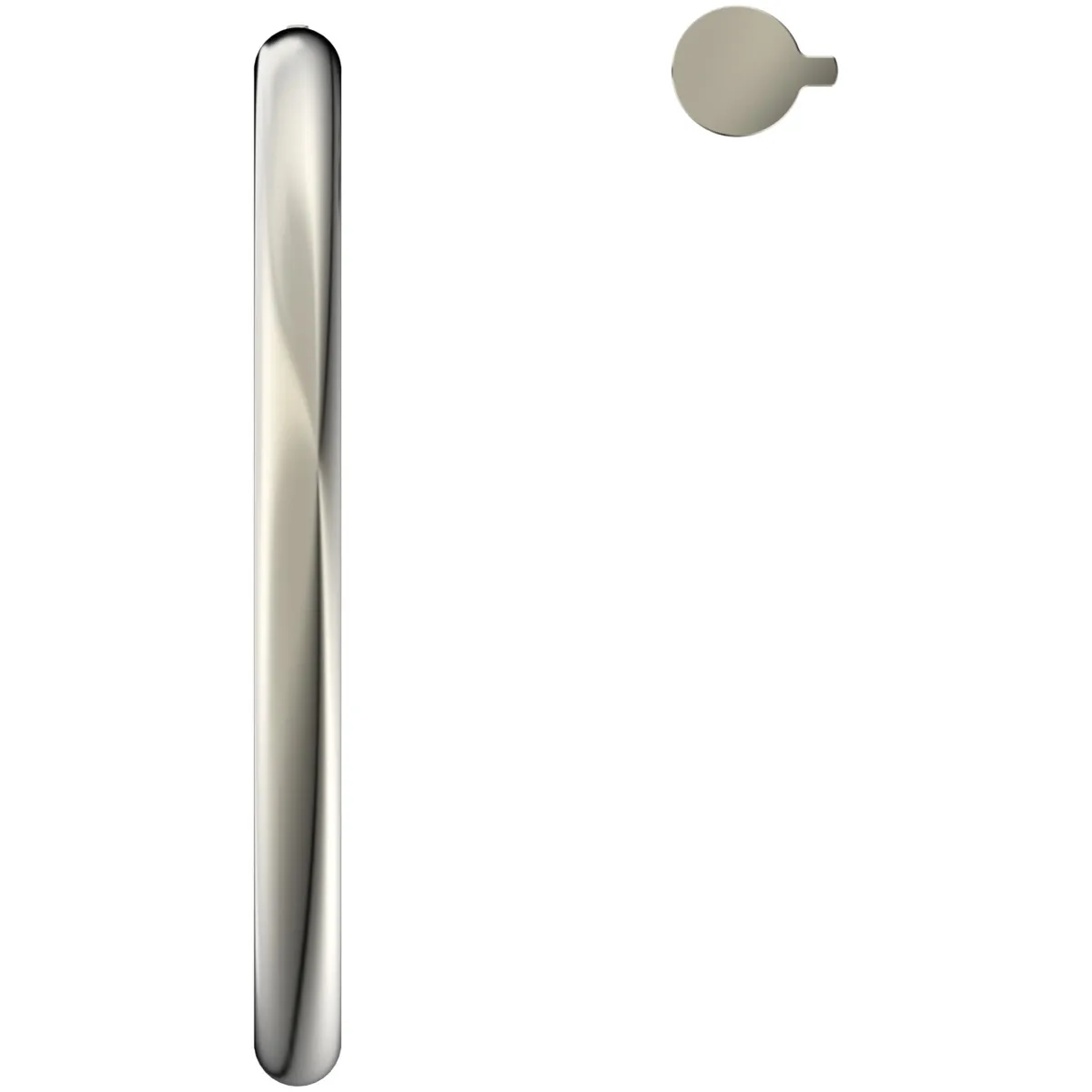 Ideal Standard Waschtischarmatur Solos hoher Auslauf ohne Ablaufgarnitur, rund Silver Storm Ideal Standard Waschtischarmatur Solos hoher Auslauf ohne Ablaufgarnitur, rund Silver Storm