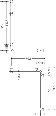 HEWI Haltegriff „Serie 805“