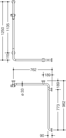 HEWI Haltegriff „Serie 805“ HEWI Haltegriff „Serie 805“