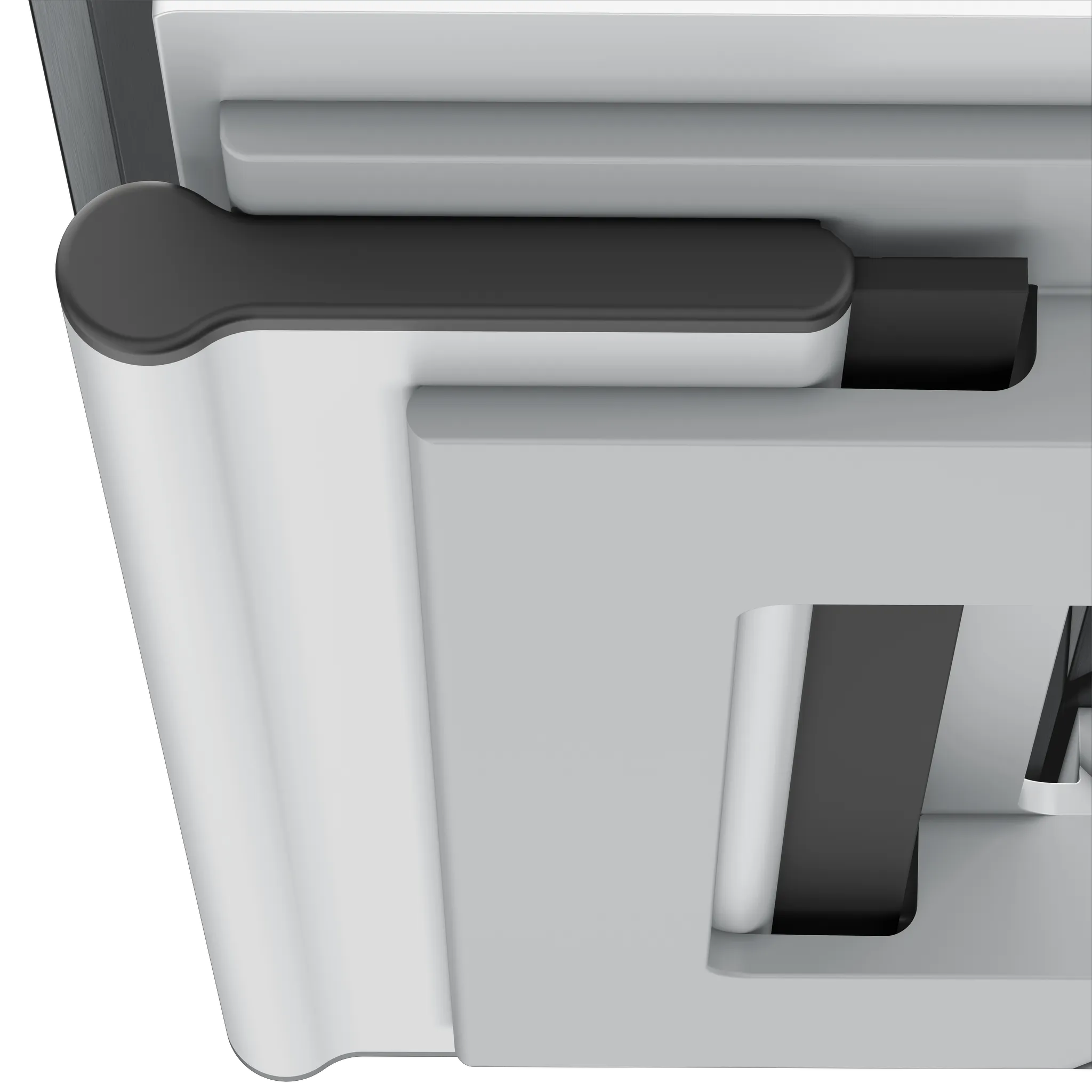 Edition 11 11159130000 Duschkorb mit Glasabzieher silber-elox./Schwarzchrom geb. Edition 11 11159130000 Duschkorb mit Glasabzieher silber-elox./Schwarzchrom geb.