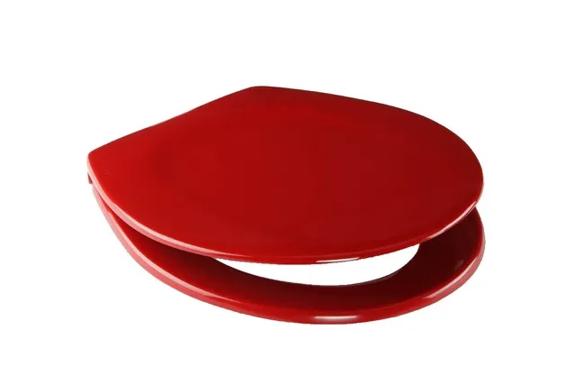 SANIT WC-Sitz 4002 (abumed) Thermoplast ES-Scharniere rot