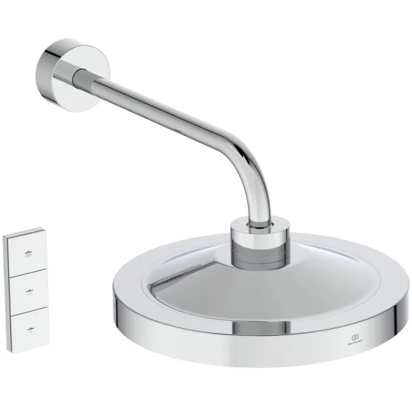 Ideal Standard Idealrain Solos A7890AA 3-Funktion Regenbrause mit LED-Leuchtring Chrom Ideal Standard Idealrain Solos A7890AA 3-Funktion Regenbrause mit LED-Leuchtring Chrom