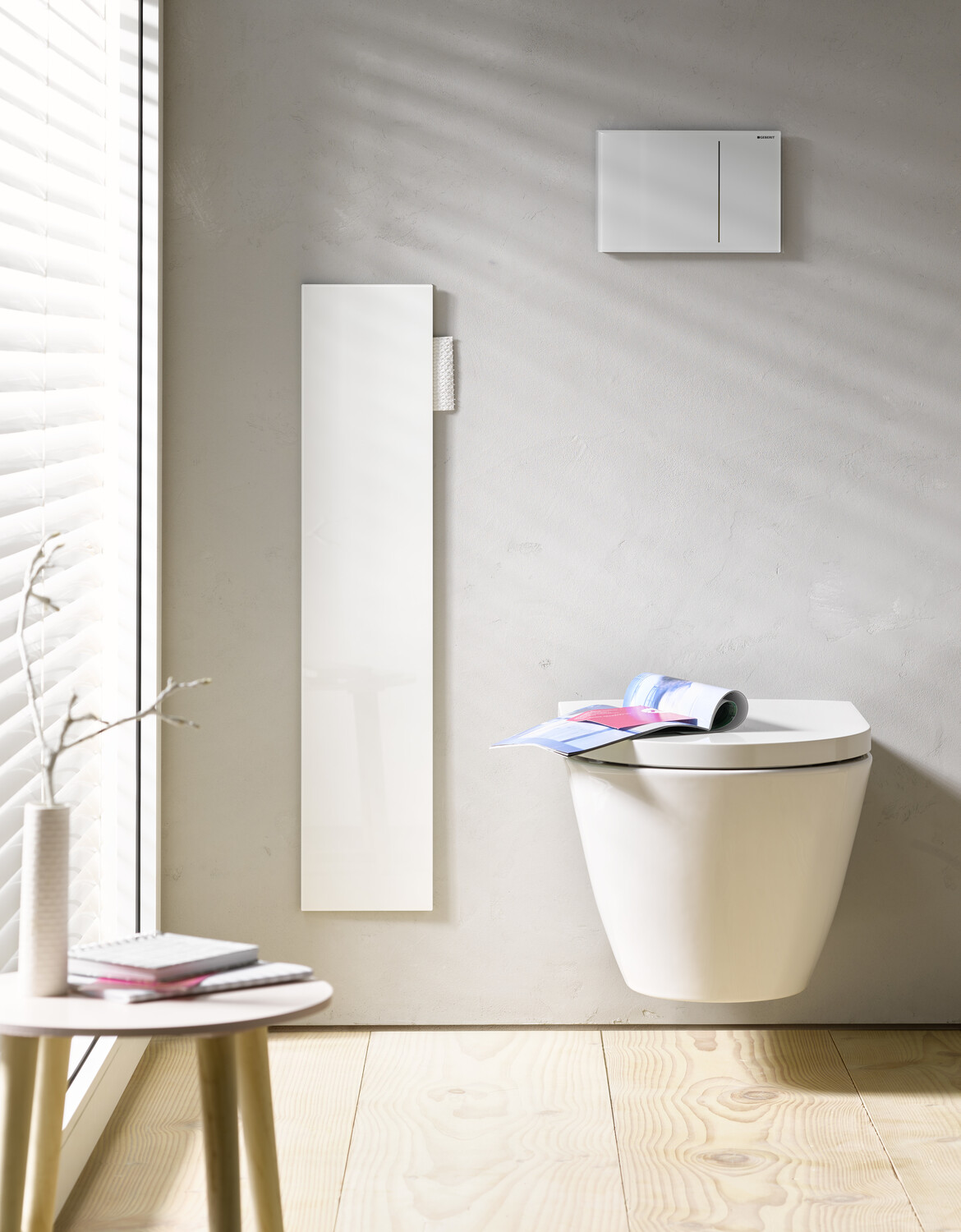 emco WC-Papier-Modul „asis module 2.0“, Anschlag rechts 17 × 34,6 × 15,62 cm in optiwhite