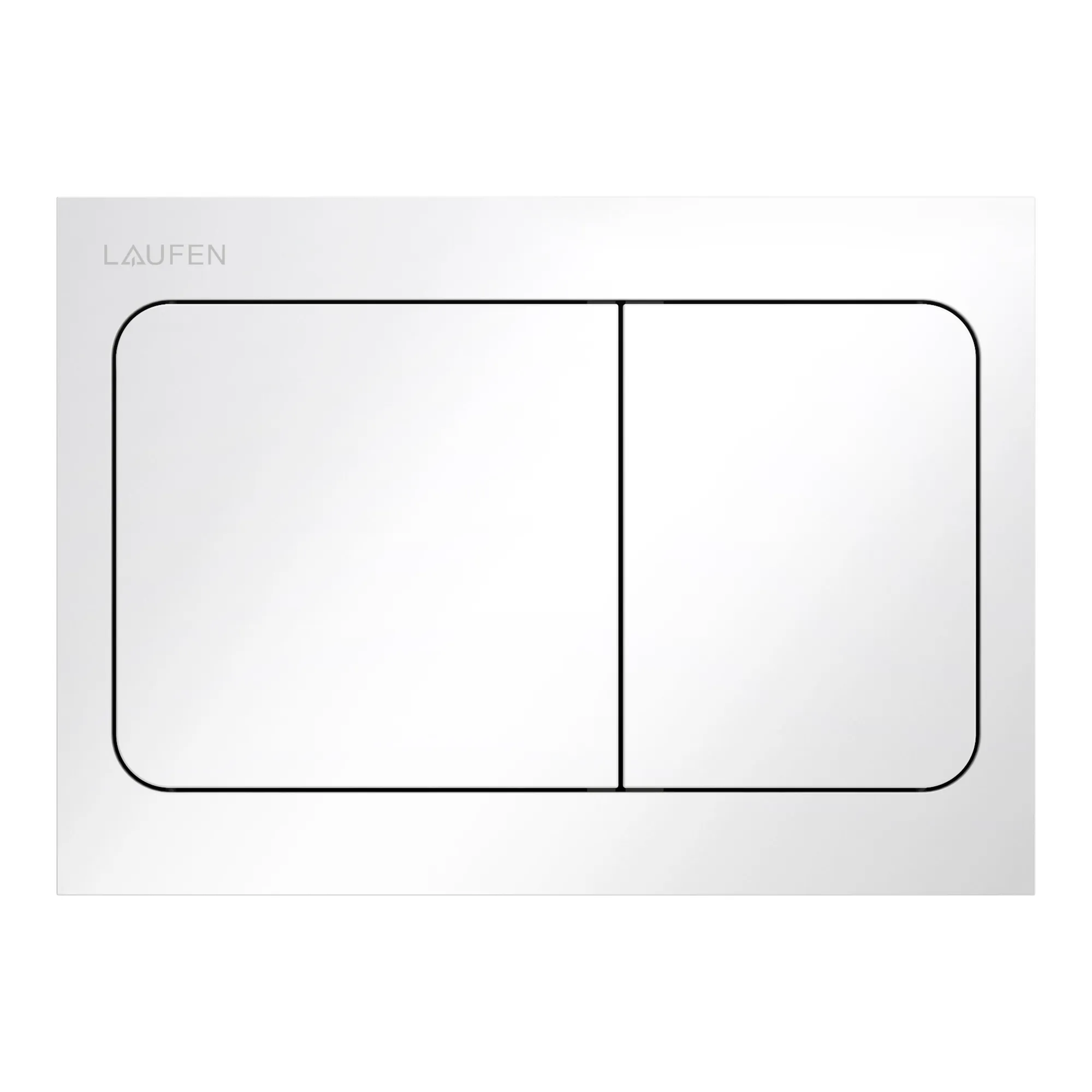 Betätigungsplatte AIR INEO 203x145x6, aus Kunsstoff, für Frontbetätigung oder Betätigung von oben, für Unterputz-Spülkasten mit Dual-Flush 2-Mengen-Spülsystem, auch für flächenbündigen Einbau geeignet, weiß Betätigungsplatte AIR INEO 203x145x6, aus Kunsstoff, für Frontbetätigung oder Betätigung von oben, für Unterputz-Spülkasten mit Dual-Flush 2-Mengen-Spülsystem, auch für flächenbündigen Einbau geeignet, weiß