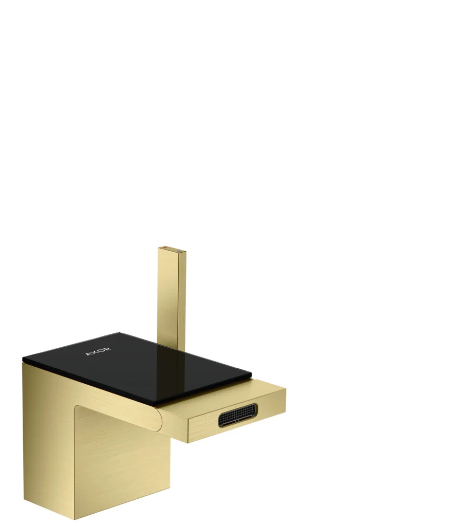 Hansgrohe AXOR MyEdition Platte 117 mm Glas schwarz abnehmbar
