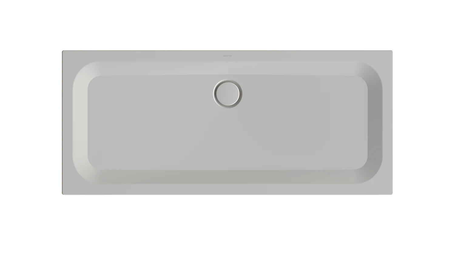 Bette rechteck Duschwanne „BetteUltra“ 1600 × 700 mm ohne Oberflächenbeschichtung, ohne Oberflächenveredelung, ohne Wannenträger, in Dust
